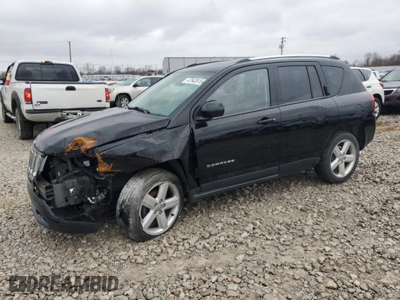 2014 Jeep Compass High Altitude with VIN 1C4NJCEAXED679345, listed as a Copart auction lot 47542615 with 153,973 mi miles and Non Repairable. Bid and sale history available at carsss.com. Image 1.