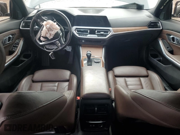 2019 BMW 3 Series 330i xDrive with VIN 3MW5R7J52K8B00833, listed as a Copart auction lot 83463974 with 116,303 mi miles and Salvage Title. Bid and sale history available at DreamBid. Image 8.
