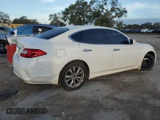 2012 Infiniti M37 with VIN JN1BY1AR1CM395522, listed as a Copart auction lot 76768224 with 163,422 mi miles and Salvage Title. Bid and sale history available at carsss.com. Image 3.