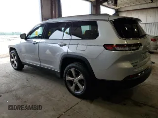 2021 Jeep Grand Cherokee Limited with VIN 1C4RJKBG5M8124315, listed as a Copart auction lot 60843065 with 52,204 mi miles and Salvage title. Bid and sale history available at DreamBid. Image 2.