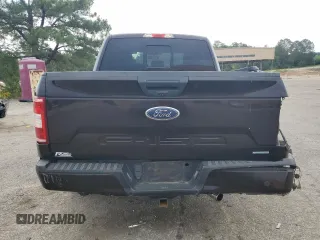 2019 Ford F-150 XL with VIN 1FTEW1E40KFC77222, listed as a Copart auction lot 57392505 with 87,430 mi miles and Salvage title. Bid and sale history available at DreamBid. Image 6.