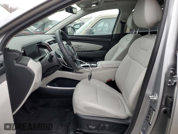 2024 Hyundai Tucson SEL Convenience with VIN KM8JCCD14RU203975, listed as a Copart auction lot 44307475 with 7,528 mi miles and Salvage Title. Bid and sale history available at carsss.com. Image 7.
