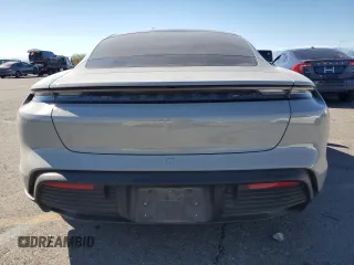 2022 Porsche Taycan with VIN WP0AA2Y17NSA15457, listed as a Copart auction lot 79579094 with 25,515 mi miles and Salvage title. Bid and sale history available at DreamBid. Image 6.