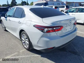 2023 Toyota Camry LE with VIN 4T1R11AK2PU162382, listed as a IAAI auction lot 41805508 with 16,323 mi miles. Bid and sale history available at carsss.com. Image 3.