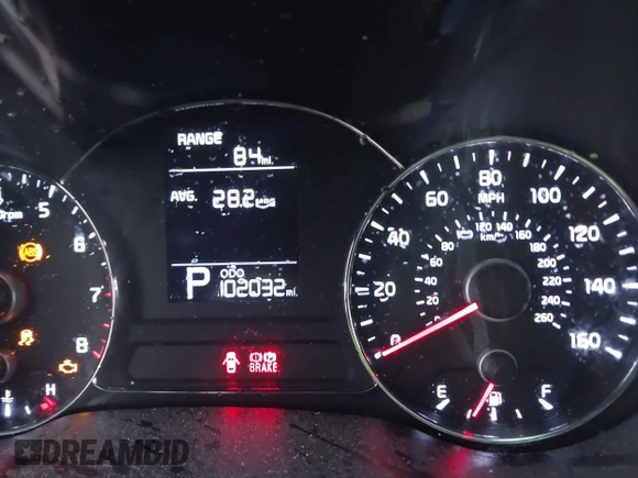 2015 Kia Forte LX with VIN KNAFK4A66F5291465, listed as a IAAI auction lot 41515671 with 102,032 mi miles. Bid and sale history available at carsss.com. Image 15.
