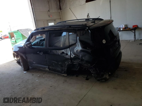 2017 Jeep Renegade Trailhawk with VIN ZACCJBCB9HPE56121, listed as a Copart auction lot 55655485 with 127,661 mi miles and Salvage title. Bid and sale history available at DreamBid. Image 2.