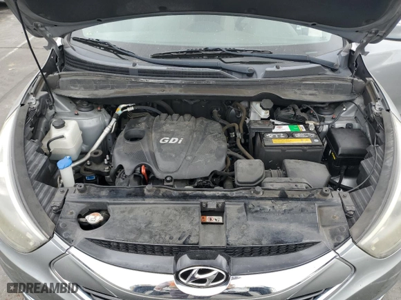 2015 Hyundai Tucson SE with VIN KM8JU3AG4FU114182, listed as a Copart auction lot 53567685 with 107,048 mi miles and Clean Title. Bid and sale history available at carsss.com. Image 12.