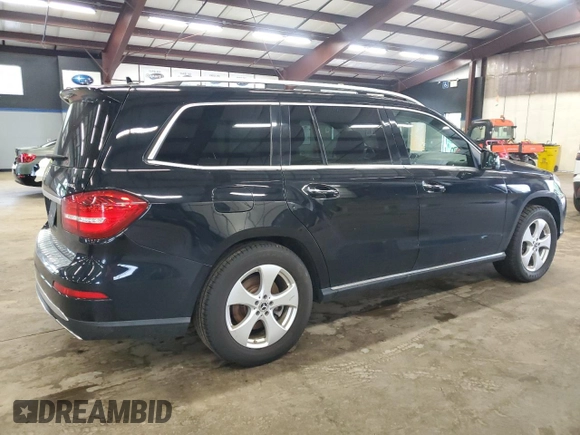 2019 Mercedes-Benz GLS 450 with VIN 4JGDF6EE8KB220982, listed as a Copart auction lot 56013175 with 136,845 mi miles and Clean Title. Bid and sale history available at DreamBid. Image 3.