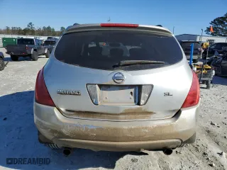 2005 Nissan Murano SL with VIN JN8AZ08T15W305217, listed as a Copart auction lot 41696695 with 238,677 mi miles and Salvage Title. Bid and sale history available at carsss.com. Image 6.