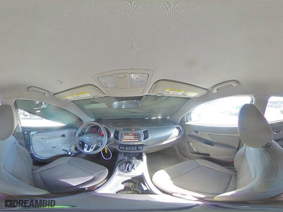 2013 Kia Sportage LX with VIN KNDPB3A27D7350684, listed as a Copart auction lot 46398255 with 110,505 mi miles and Salvage Title. Bid and sale history available at carsss.com. Image 13.