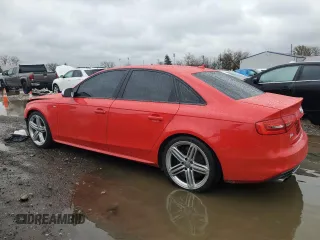 2013 Audi S4 Premium Plus with VIN WAUDGAFL0DA076190, listed as a Copart auction lot 80737894 with 107,369 mi miles and Salvage Title. Bid and sale history available at carsss.com. Image 2.