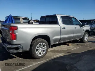 2024 Chevrolet Silverado 1500 LTZ with VIN 3GCUDGED4RG216565, listed as a Copart auction lot 49300325 with 7,703 mi miles and Salvage Title. Bid and sale history available at DreamBid. Image 3.
