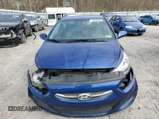 2017 Hyundai Accent SE with VIN KMHCT4AE6HU285003, listed as a Copart auction lot 47580605 with 77,168 mi miles and Salvage Title. Bid and sale history available at carsss.com. Image 5.