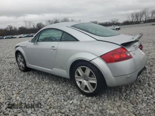 2005 Audi TT with VIN TRUWF28N551002791, listed as a Copart auction lot 80709924 with 72,367 mi miles and Salvage Title. Bid and sale history available at carsss.com. Image 2.