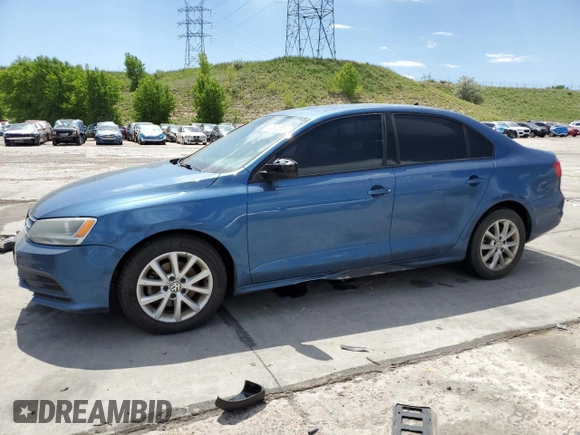 2015 Volkswagen Jetta SE with VIN 3VWD17AJ2FM240233, listed as a Copart auction lot 60833515 with 207,202 mi miles and Clean title. Bid and sale history available at DreamBid. Image 1.