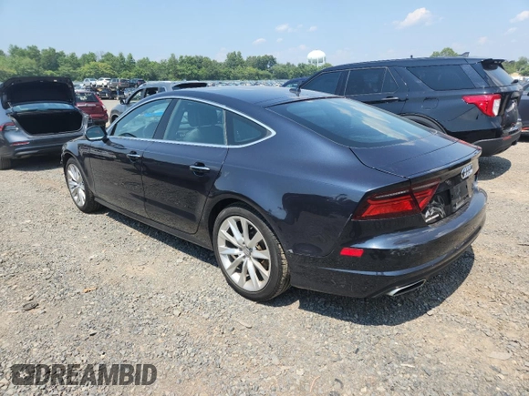 2016 Audi A7 z VIN WAU2MBFC1GN018267, wystawiony jako Copart lot #62498205 z przebiegiem 43 072 mil mil oraz Szkoda całkowita • Salvage title. Historia ofert i sprzedaży dostępna na DreamBid. Obrazek 2.