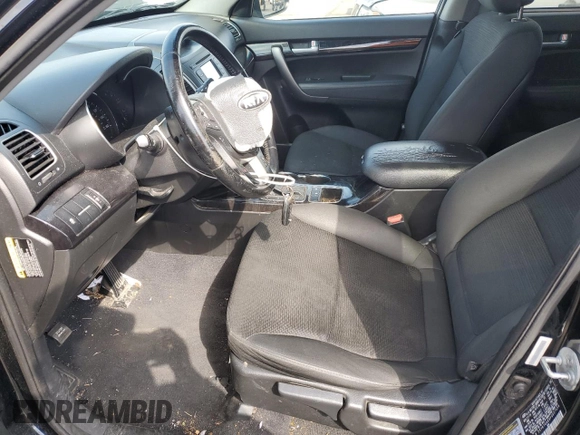 2015 Kia Sorento LX with VIN 5XYKT4A69FG657456, listed as a Copart auction lot 51454525 with 147,528 mi miles and Salvage Title. Bid and sale history available at DreamBid. Image 7.