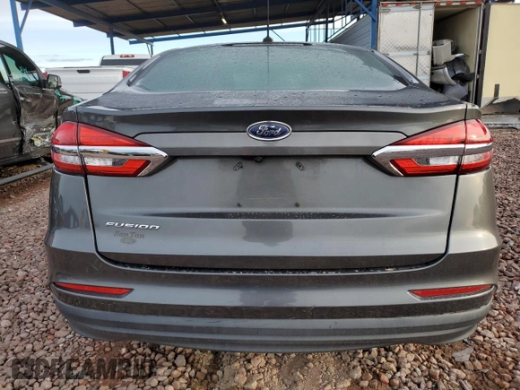2019 Ford Fusion S with VIN 3FA6P0G77KR284566, listed as a Copart auction lot 49123375 with 189,516 mi miles and Salvage Title. Bid and sale history available at DreamBid. Image 6.