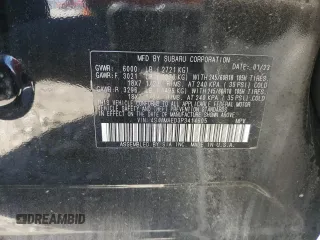 2023 Subaru Ascent Premium с VIN 4S4WMAED3P3414605, выставлен на аукционе Copart как лот 46741095 с пробегом 36 081 миль миль и Списание • Salvage title. История ставок и продаж доступна на DreamBid. Изображение 14.