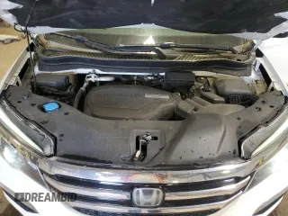 2017 Honda Pilot Elite with VIN 5FNYF6H08HB005758, listed as a Copart auction lot 53655725 with 124,218 mi miles and Salvage Title. Bid and sale history available at DreamBid. Image 12.