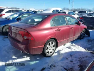 2007 Honda Civic Sdn LX with VIN 1HGFA16577L139830, listed as a IAAI auction lot 41307086 with 1 mi miles. Bid and sale history available at carsss.com. Image 4.