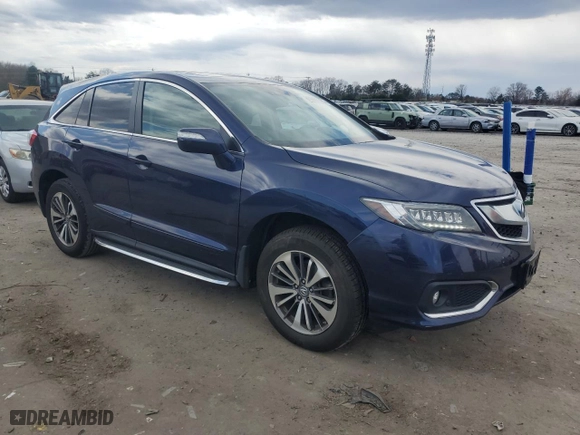 2016 Acura RDX Advance Pkg with VIN 5J8TB4H75GL028015, listed as a Copart auction lot 50467165 with 113,949 mi miles and Salvage Title. Bid and sale history available at carsss.com. Image 4.