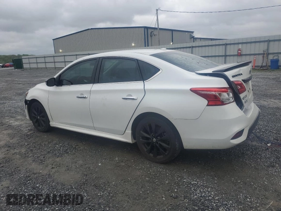 2018 Nissan Sentra SR with VIN 3N1AB7AP2JY261143, listed as a Copart auction lot 52017415 with 130,929 mi miles and Salvage Title. Bid and sale history available at DreamBid. Image 2.