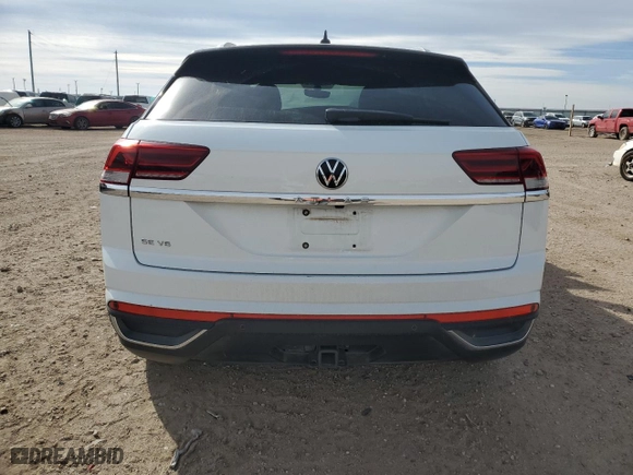 2021 Volkswagen Atlas Cross Sport 3.6L V6 SE w/Technology with VIN 1V2JE2CA9MC200125, listed as a Copart auction lot 45683605 with 62,625 mi miles and Salvage Title. Bid and sale history available at carsss.com. Image 6.