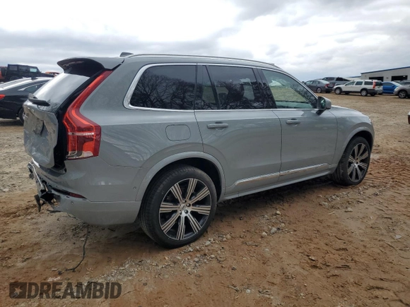 2024 Volvo XC90 Plus Bright Theme with VIN YV4L12PE1R1229833, listed as a Copart auction lot 48030085 with 14,202 mi miles and Salvage Title. Bid and sale history available at DreamBid. Image 3.