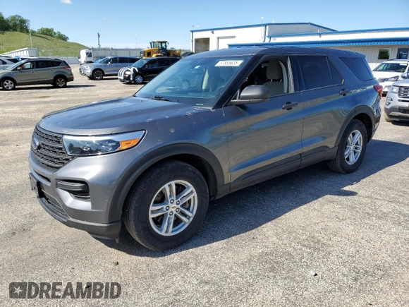 2023 Ford Explorer z VIN 1FMSK8BHXPGA17857, wystawiony jako Copart lot #57855635 z przebiegiem 74 951 mil mil oraz Nie do naprawy • Non repairable. Historia ofert i sprzedaży dostępna na DreamBid. Obrazek 1.
