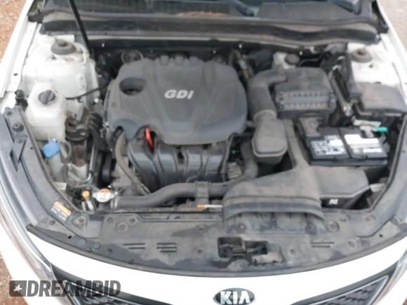 2015 Kia Optima LX with VIN KNAGM4A74F5587415, listed as a IAAI auction lot 41184428 with 128,549 mi miles. Bid and sale history available at carsss.com. Image 10.