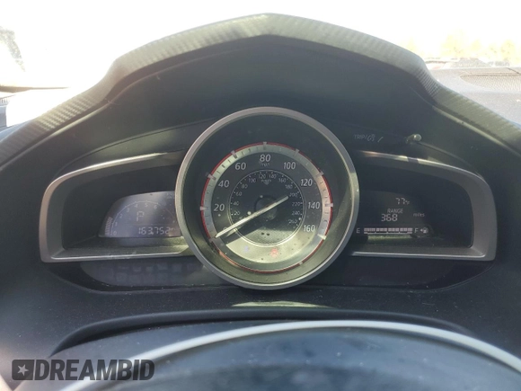 2014 Mazda 3 i Sport with VIN JM1BM1U71E1141218, listed as a Copart auction lot 46630375 with 163,752 mi miles and Salvage Title. Bid and sale history available at DreamBid. Image 9.