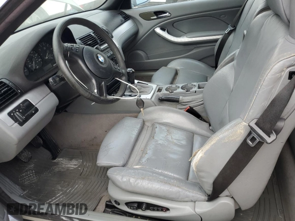 2005 BMW 3 Series 325Ci with VIN WBABW33465PG98927, listed as a Copart auction lot 47811105 with 176,868 mi miles and Salvage Title. Bid and sale history available at carsss.com. Image 7.