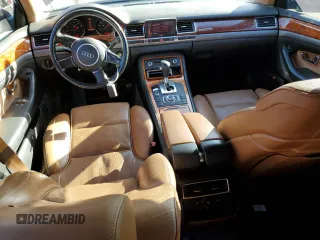 2004 Audi A8 L with VIN WAUML44E24N006328, listed as a Copart auction lot 78451494 with 181,619 mi miles and Salvage Title. Bid and sale history available at carsss.com. Image 8.