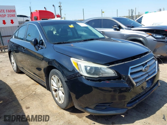 2015 Subaru Legacy Premium with VIN 4S3BNBD60F3022883, listed as a IAAI auction lot 41978746 with 234,440 mi miles and . Bid and sale history available at DreamBid. Image 1.