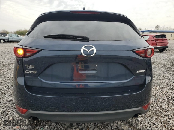 2017 Mazda CX-5 Grand Touring with VIN JM3KFADL3H0125143, listed as a Copart auction lot 50178005 with 160,058 mi miles and Salvage Title. Bid and sale history available at carsss.com. Image 6.