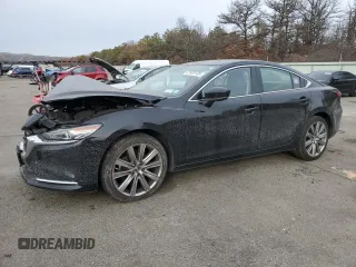 2019 Mazda 6 Grand Touring Reserve with VIN JM1GL1WY1K1503039, listed as a Copart auction lot 87935135 with 45,645 mi miles and Salvage Title. Bid and sale history available at carsss.com. Image 1.