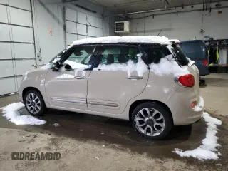 2014 FIAT 500L Lounge with VIN ZFBCFACH7EZ013756, listed as a Copart auction lot 44085635 with 128,348 mi miles and Clean Title. Bid and sale history available at DreamBid. Image 2.