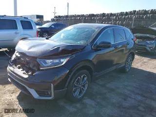 2021 Honda CR-V EX with VIN 2HKRW2H51MH618373, listed as a IAAI auction lot 41668325 with 80,608 mi miles. Bid and sale history available at carsss.com. Image 17.