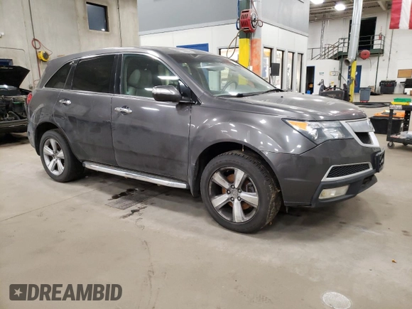 2011 Acura MDX with VIN 2HNYD2H21BH539132, listed as a Copart auction lot 78594104 with 212,135 mi miles and Non repairable. Bid and sale history available at DreamBid. Image 4.