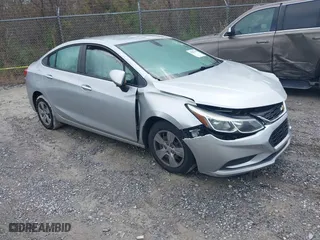 2018 Chevrolet Cruze LS with VIN 1G1BC5SM8J7111460, listed as a IAAI auction lot 41209427 with 89,637 mi miles. Bid and sale history available at carsss.com. Image 1.