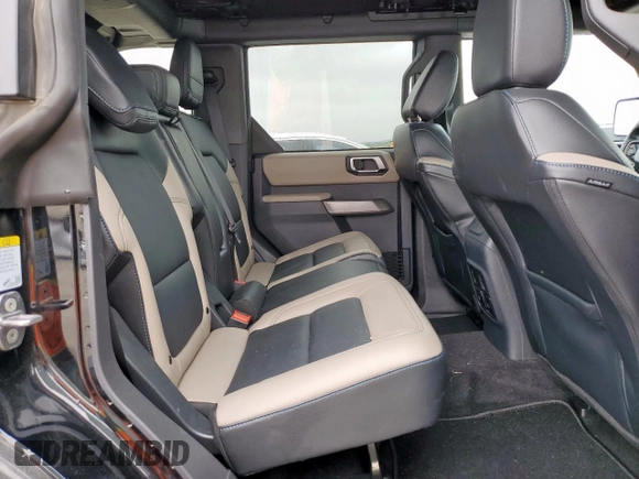 2023 Ford Bronco with VIN 1FMEE5DP1PLB95364, listed as a Copart auction lot 55315445 with 17,578 mi miles and Salvage title. Bid and sale history available at DreamBid. Image 11.
