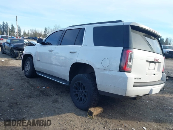 2020 GMC Yukon SLT with VIN 1GKS2BKC5LR213472, listed as a IAAI auction lot 41385513 with 1 mi miles. Bid and sale history available at carsss.com. Image 3.