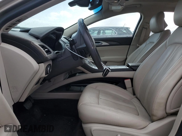 2017 Lincoln MKZ Reserve with VIN 3LN6L5E91HR643308, listed as a Copart auction lot 49628445 with 45,204 mi miles and Salvage title. Bid and sale history available at DreamBid. Image 7.