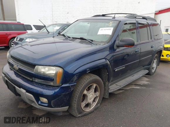 2004 Chevrolet TrailBlazer EXT LT with VIN 1GNET16S746146160, listed as a IAAI auction lot 41715445 with 190,372 mi miles. Bid and sale history available at carsss.com. Image 2.