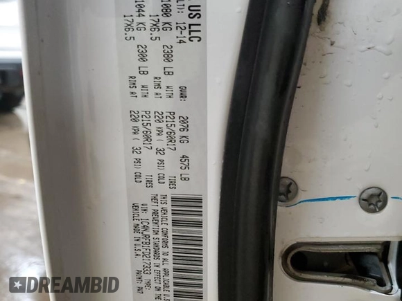 2015 Jeep Patriot High Altitude с VIN 1C4NJRFB1FD217333, выставлен на аукционе Copart как лот 59130145 с пробегом 134 212 миль миль и Чистый • Clean title. История ставок и продаж доступна на DreamBid. Изображение 13.