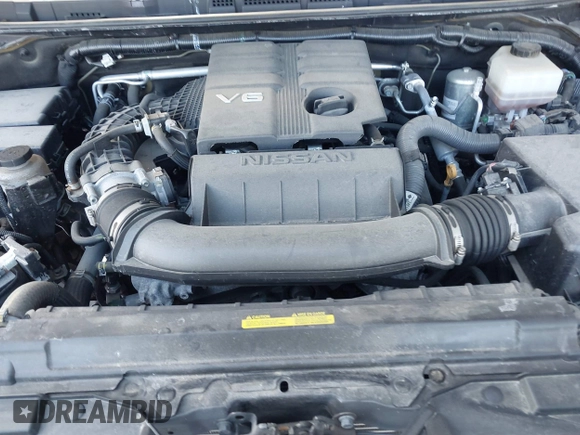 2022 Nissan Frontier S with VIN 1N6ED1CMXNN647043, listed as a IAAI auction lot 41410487 with 20,463 mi miles and . Bid and sale history available at DreamBid. Image 10.