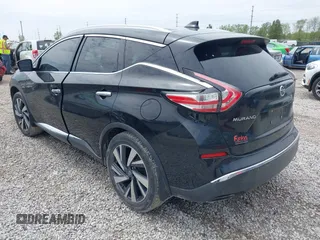 2016 Nissan Murano S z VIN 5N1AZ2MH9GN171490, wystawiony jako IAAI lot #42155605 z przebiegiem 234 183 mil mil oraz . Historia ofert i sprzedaży dostępna na DreamBid. Obrazek 3.