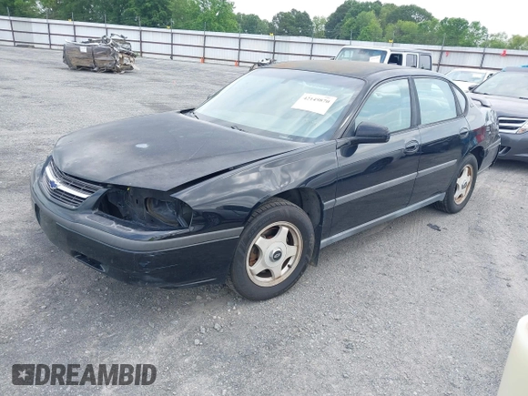 2004 Chevrolet Impala with VIN 2G1WF52E349136173, listed as a IAAI auction lot 42149870 with 165,215 mi miles. Bid and sale history available at carsss.com. Image 2.
