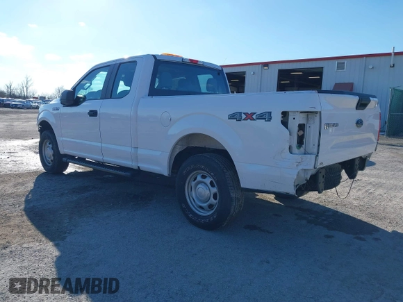 2017 Ford F-150 XL with VIN 1FTEX1E8XHKE38692, listed as a IAAI auction lot 41225768 with 66,626 mi miles. Bid and sale history available at carsss.com. Image 3.